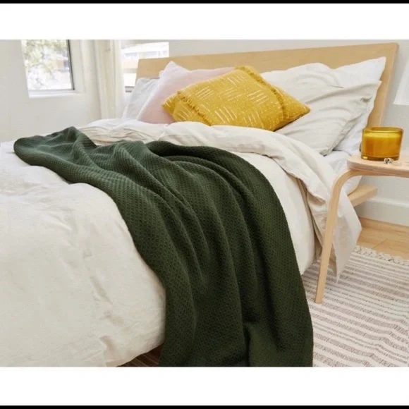 SALE Arhaus Waffle Blanket - Picture 2 of 7